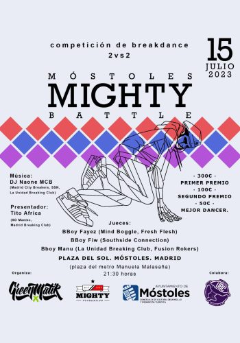 Cartel Mostoles Mighty Battle 23